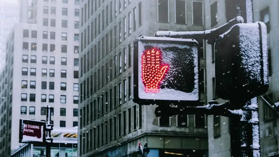Don't-Walk-Sign